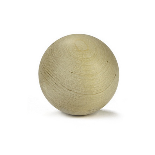 Тренировочный инвентарь (аксессуары) Мяч деревянный 